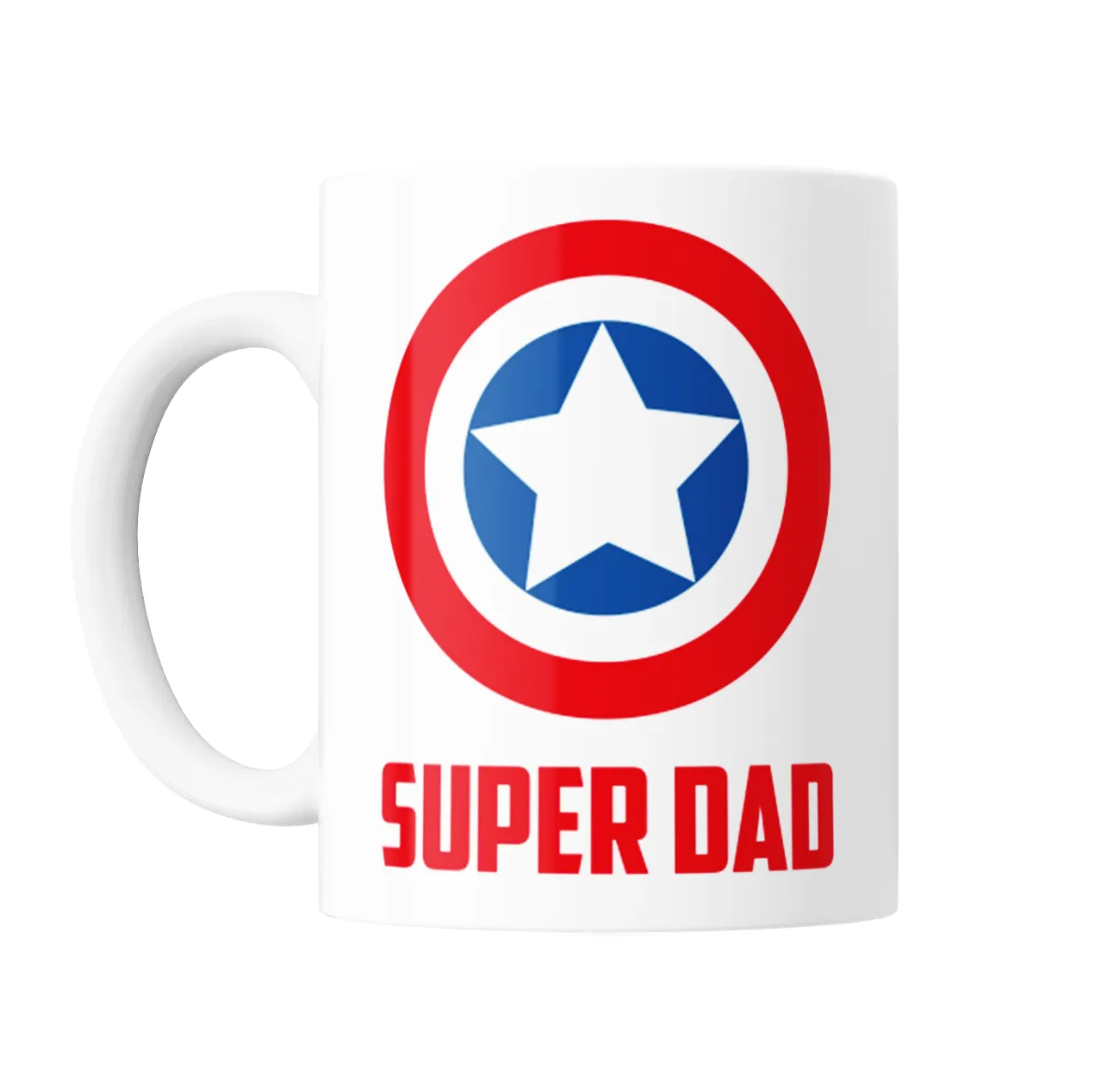 Taza de Cerámica Capitan America Super Dad - vista 2