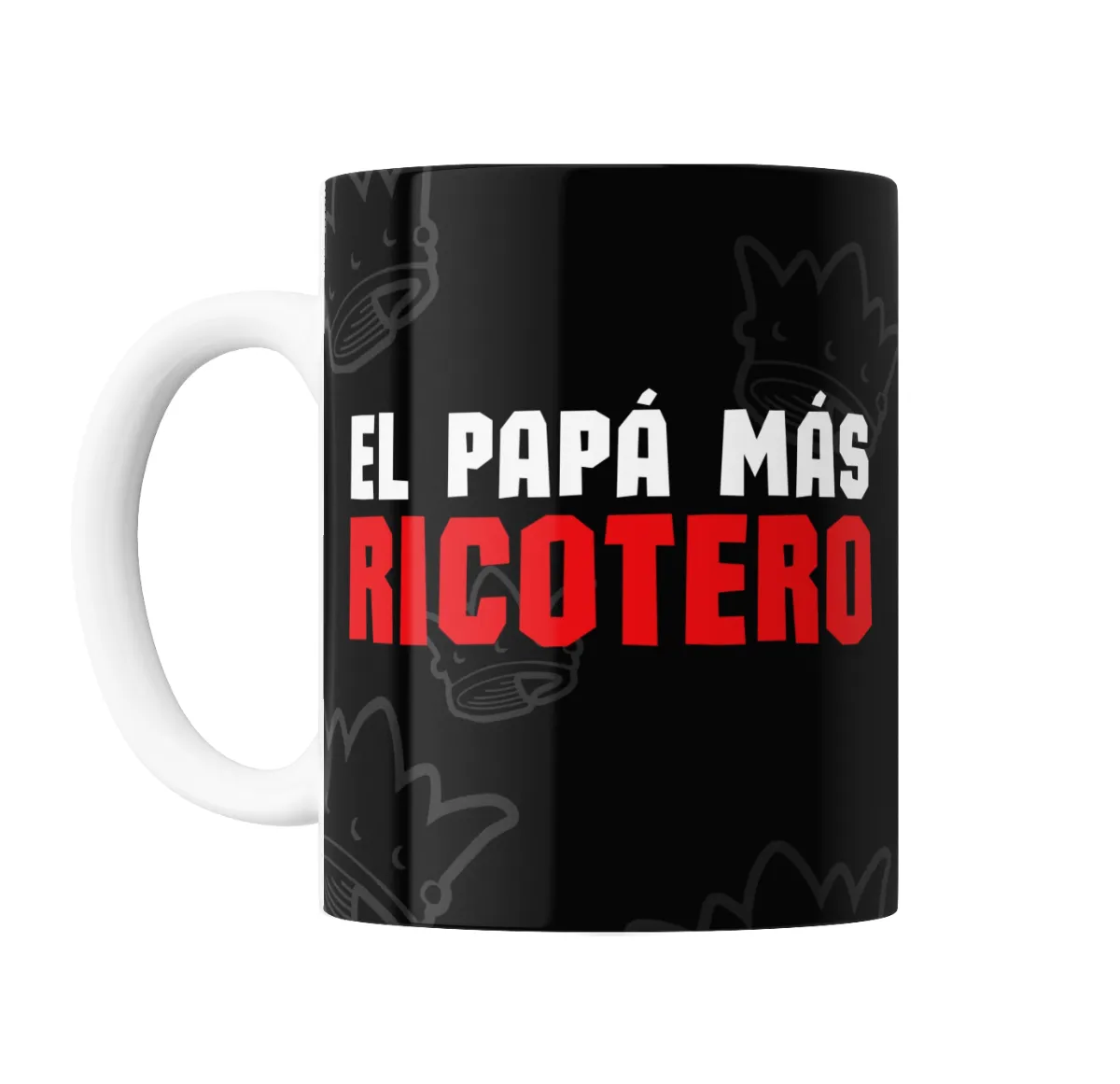 Taza de Cerámica El Papá Más Ricotero - vista 2