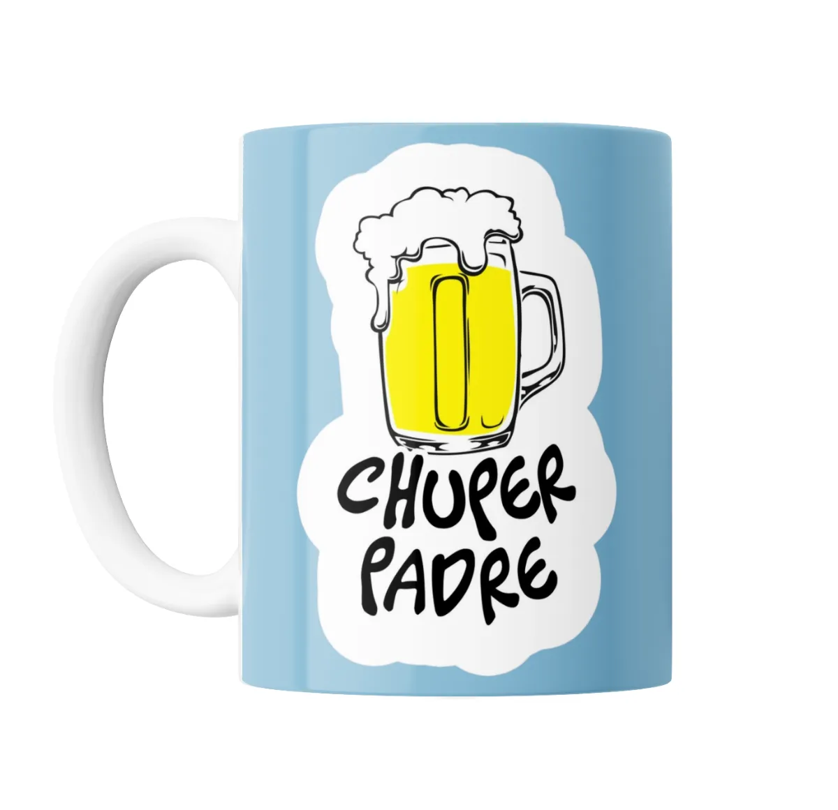 Taza de Cerámica Chuper Padre Cerveza - vista 2