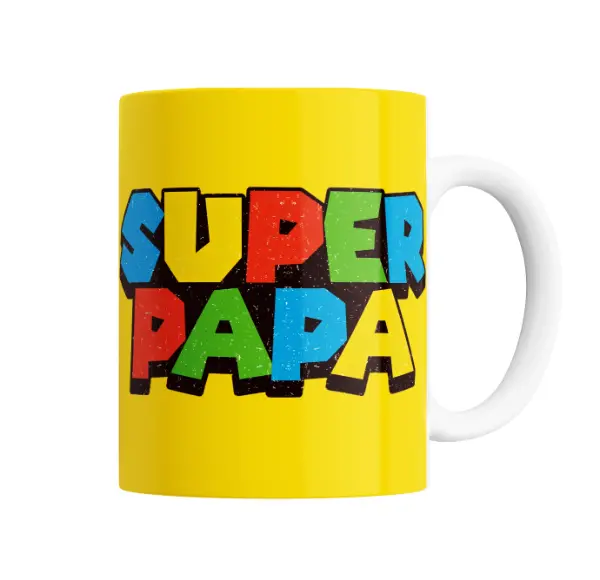 Taza de Cerámica Super Papá