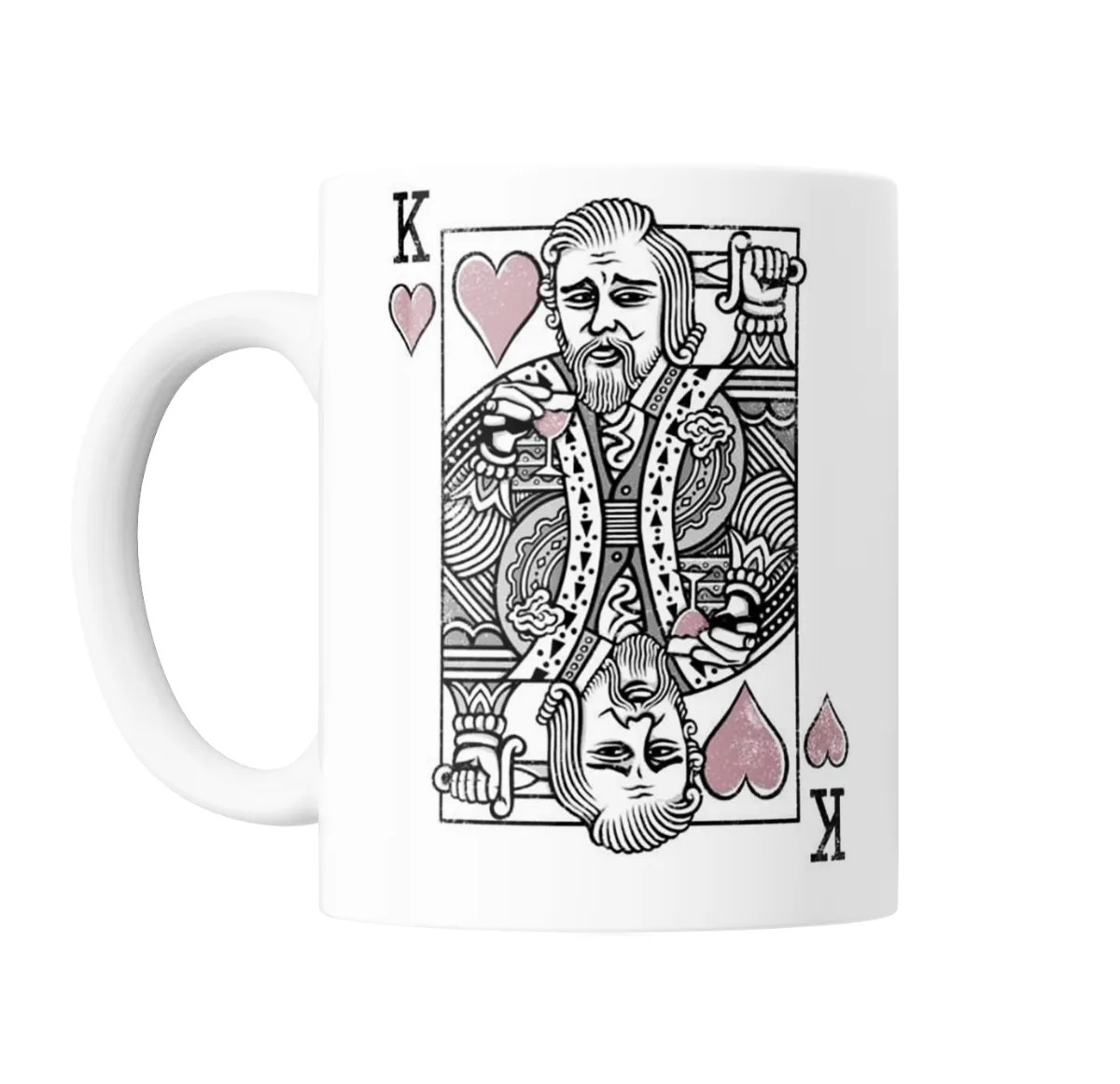 Taza de Cerámica Di Caprio Rey de Corazones Copa - vista 2