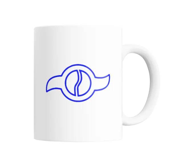 Taza de Cerámica Digimon Emblema de la Amistad