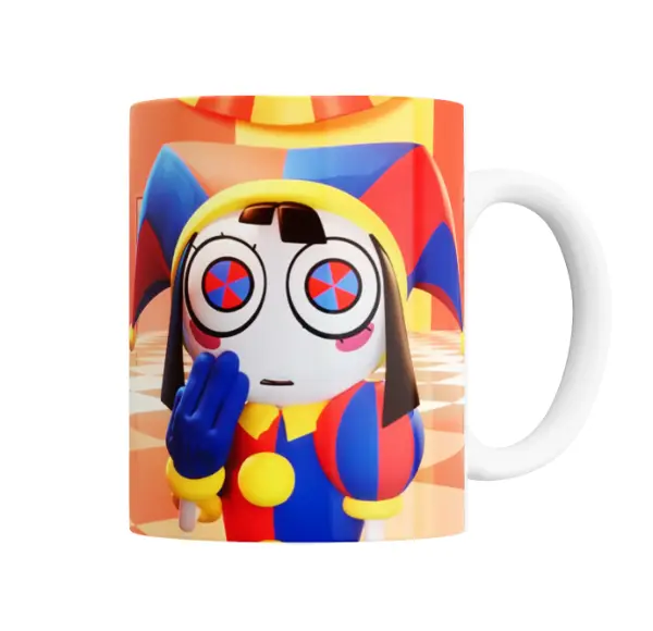 Taza de Cerámica Digital Circus Pomni