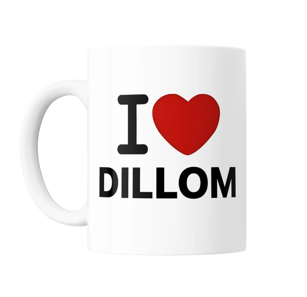 Taza de Cerámica Dillom I Love Dillom - vista 2