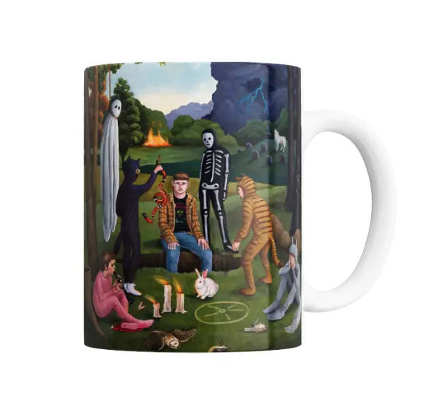 Taza de Cerámica Dillom Ritual en el Bosque