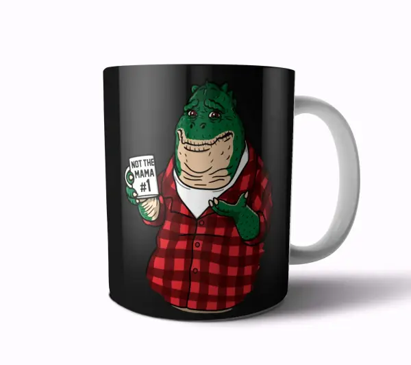 Taza de Cerámica Dinosaurios Not The Mama #1