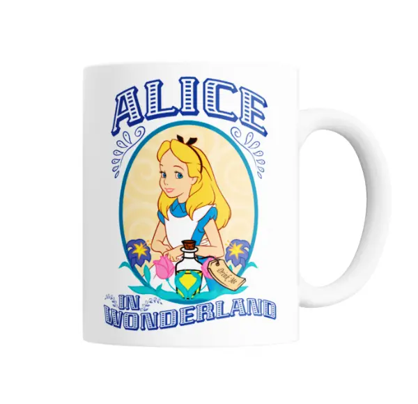 Taza de Cerámica Disney Alicia en el País de las Maravillas