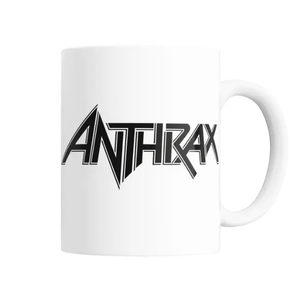Taza de Cerámica Anthrax Logo
