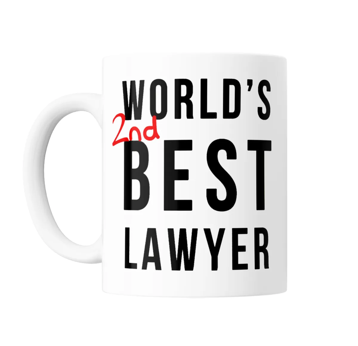 Taza de Cerámica Better Call Saul World's 2nd Best Lawyer - vista 2