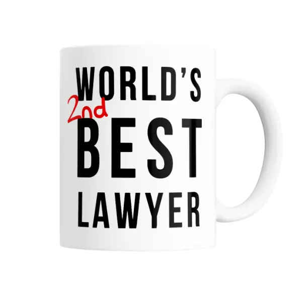 Taza de Cerámica Better Call Saul World's 2nd Best Lawyer