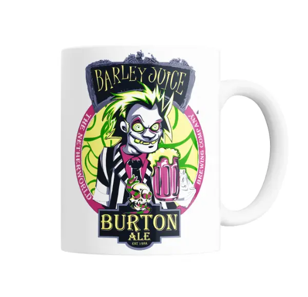 Taza de Cerámica Beetlejuice Barley Juice Burton Ale