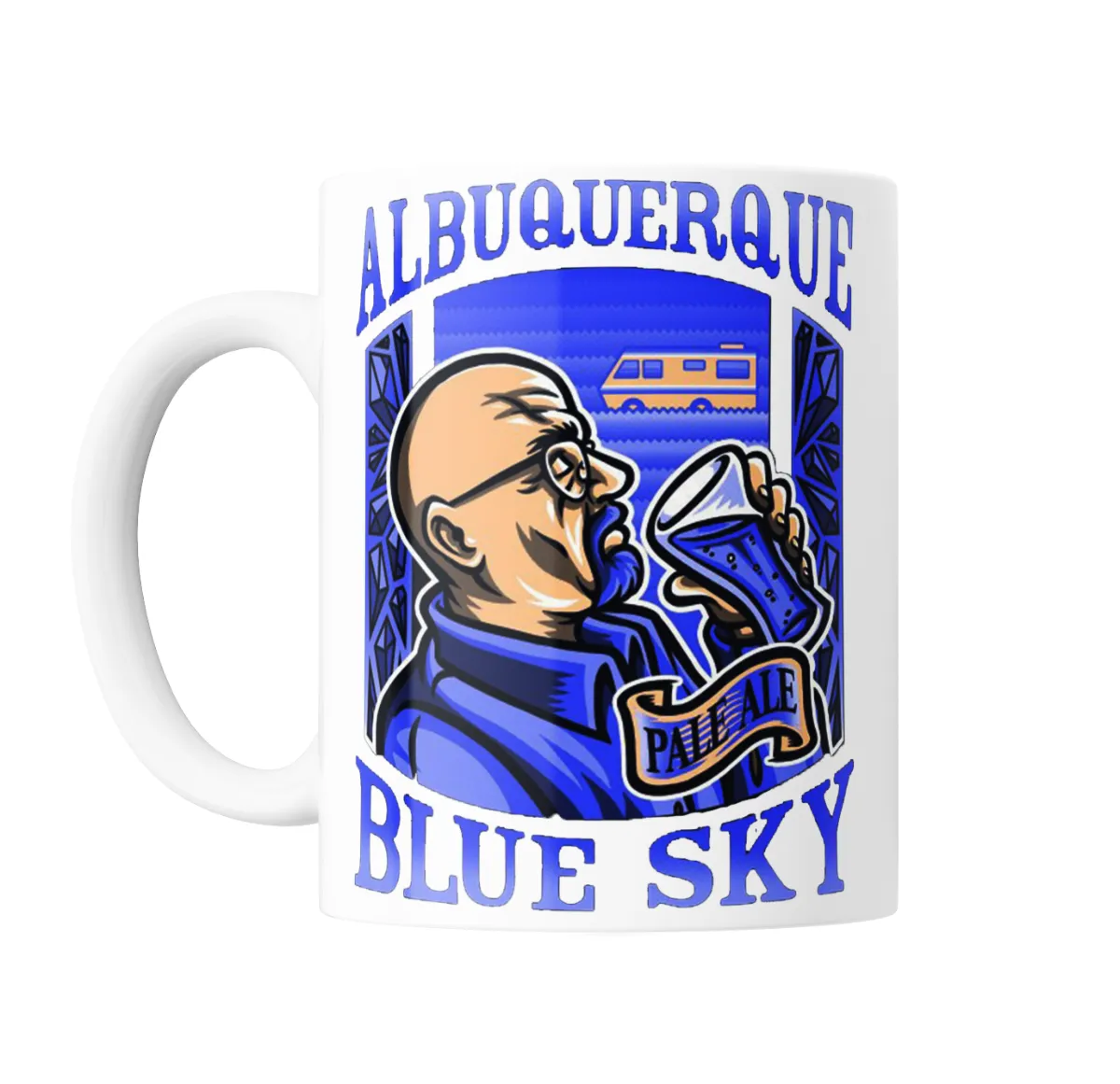 Taza de Cerámica Breaking Bad Albuquerque Blue Sky - vista 2