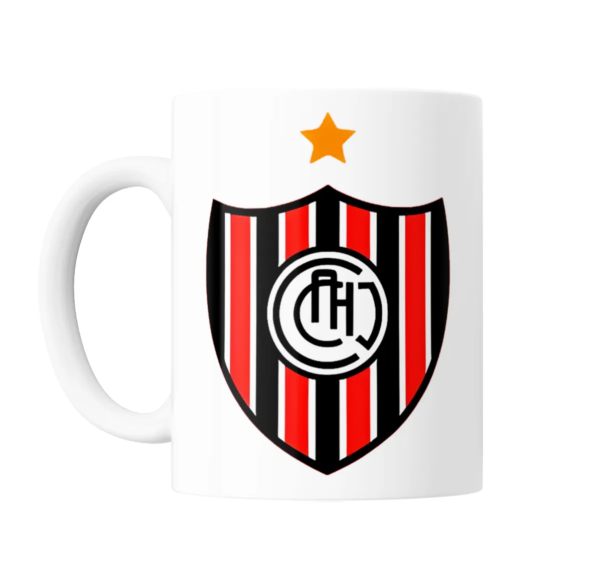 Taza de Cerámica Chacarita Escudo con Estrella - vista 2