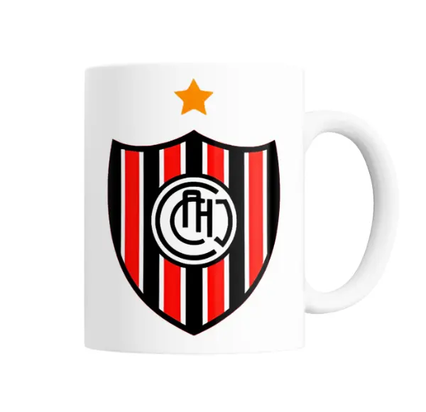Taza de Cerámica Chacarita Escudo con Estrella