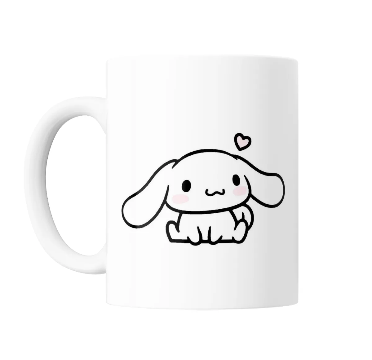 Taza de Cerámica Cinnamoroll Sentado con Corazón - vista 2