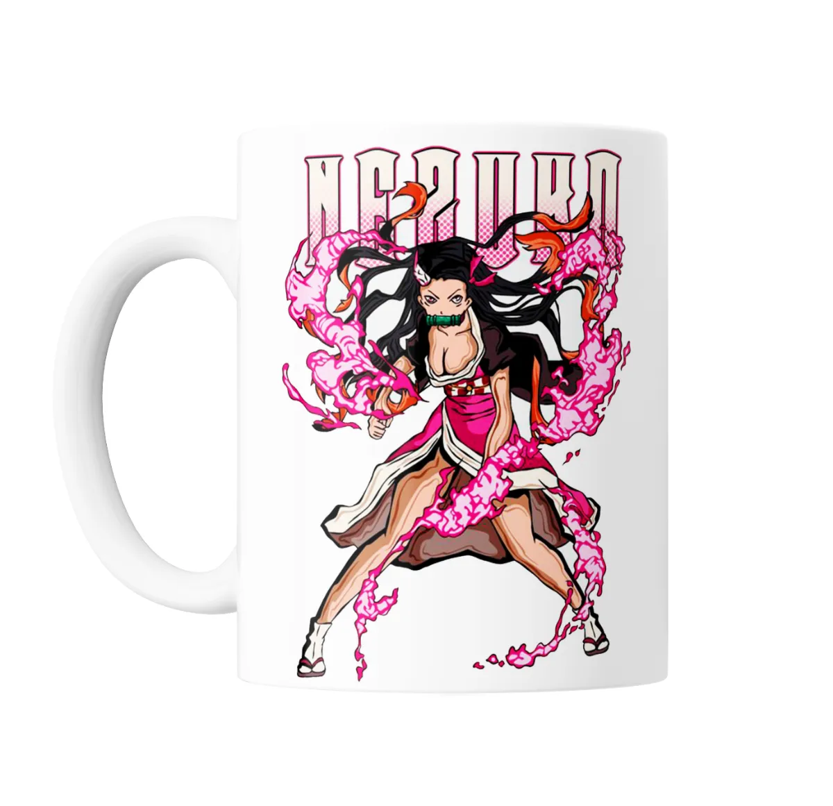 Taza de Cerámica Demon Slayer Nezuko Kamado Modo Demonio - vista 2