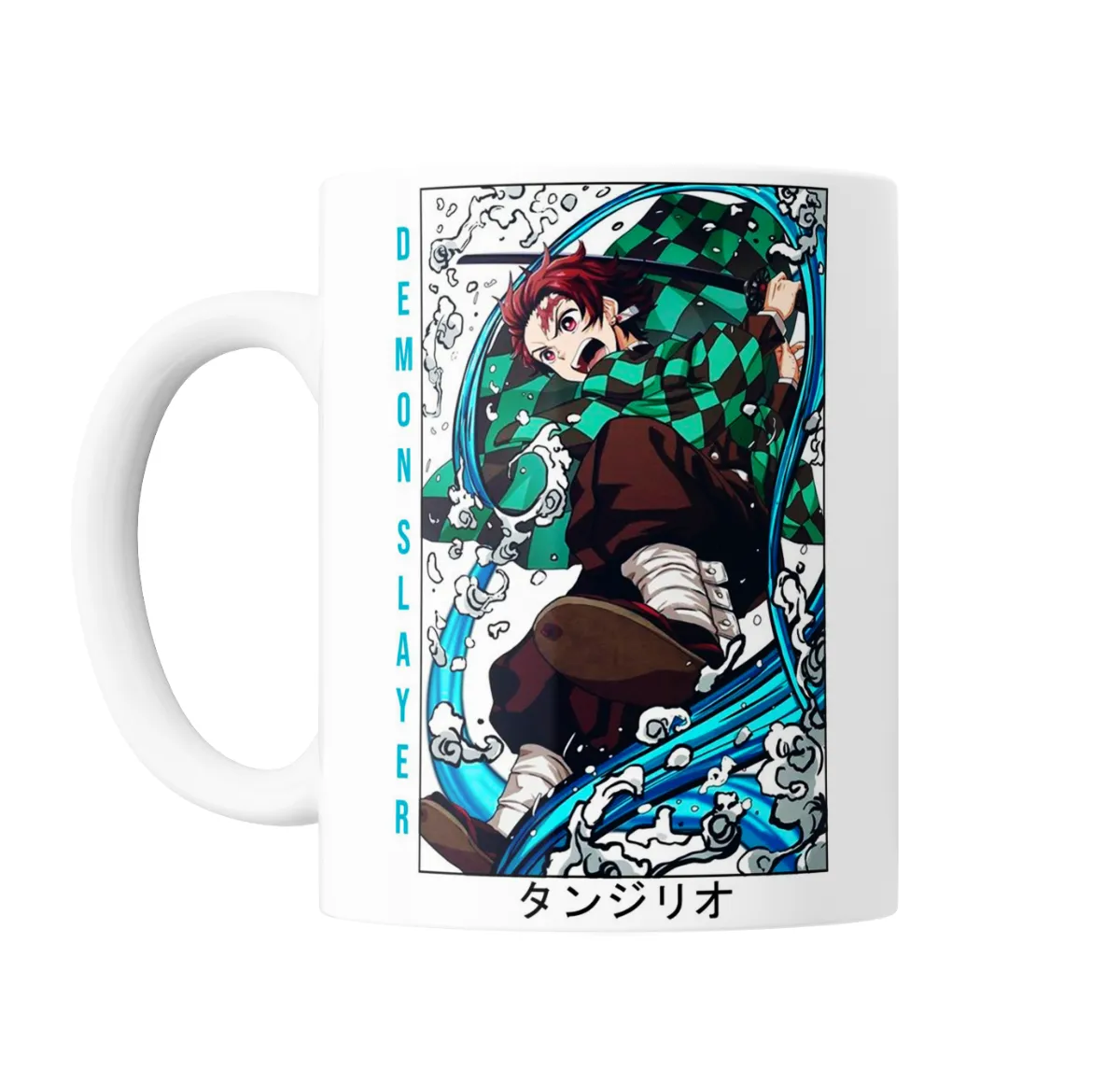 Taza de Cerámica Demon Slayer Tanjiro Kamado Water Breathing - vista 2