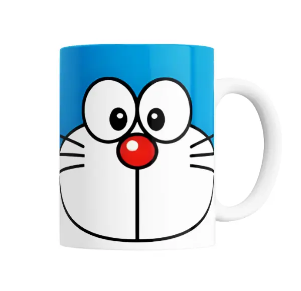Taza de Cerámica Doraemon Cara Clásica