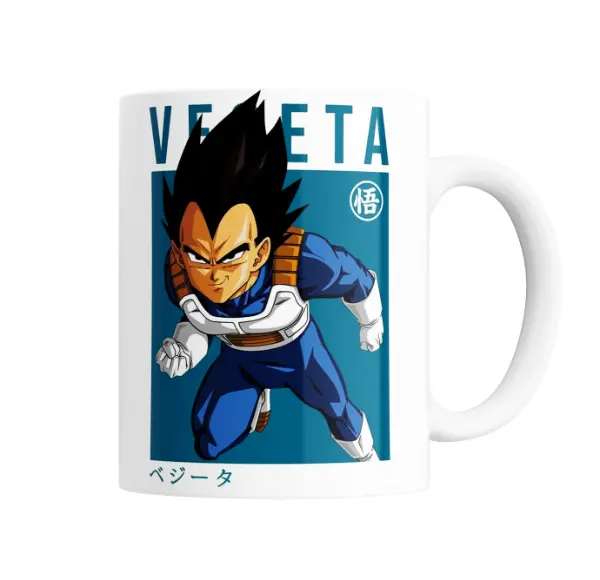 Taza de Cerámica Dragon Ball Vegeta Chibi
