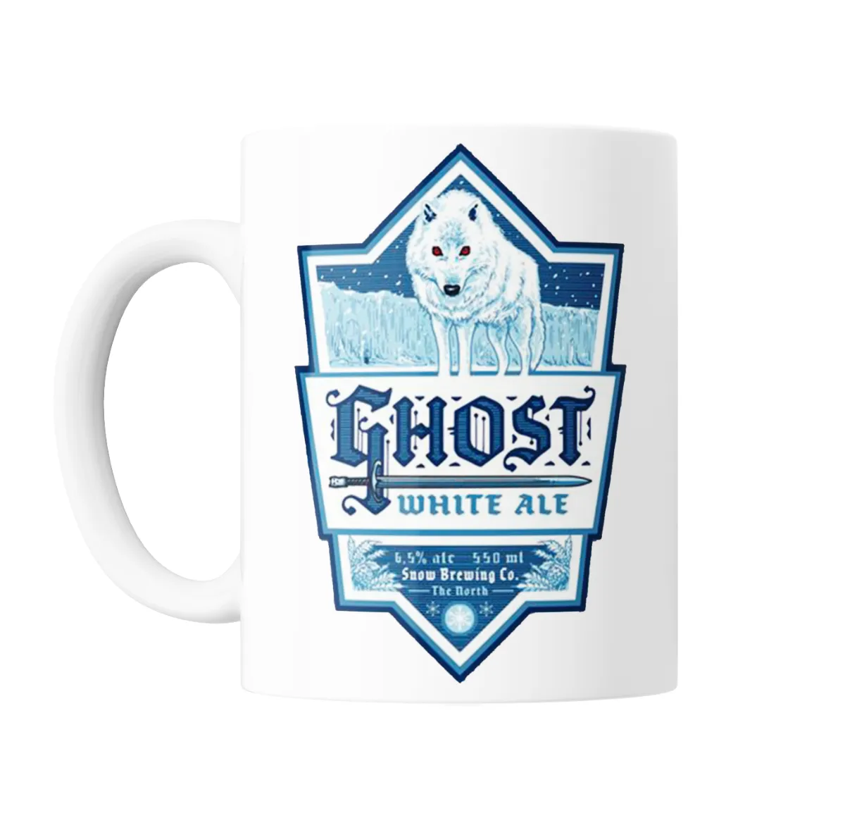 Taza de Cerámica Game of Thrones Ghost White Ale - vista 2