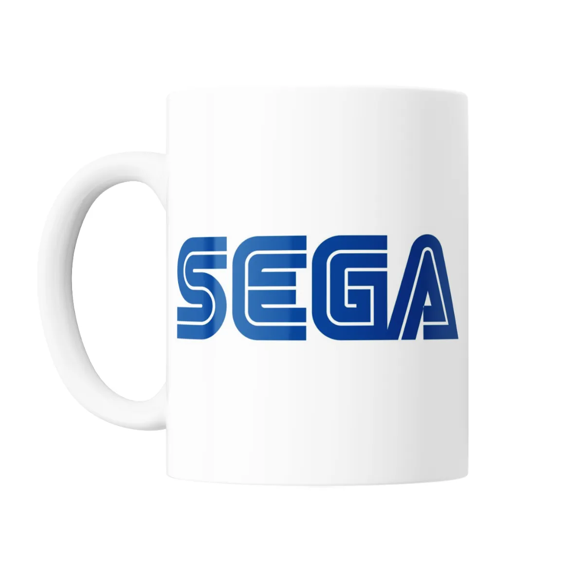 Taza de Cerámica Sega Logo Azul - vista 2