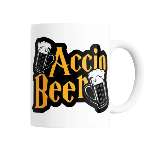 Taza de Cerámica Harry Potter Accio Beer