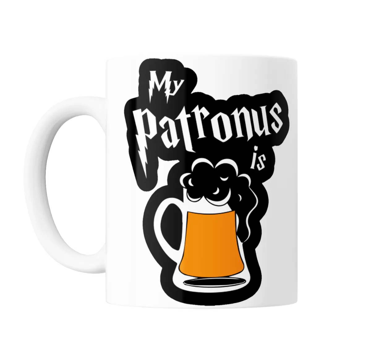Taza de Cerámica Harry Potter My Patronus is Cerveza - vista 2