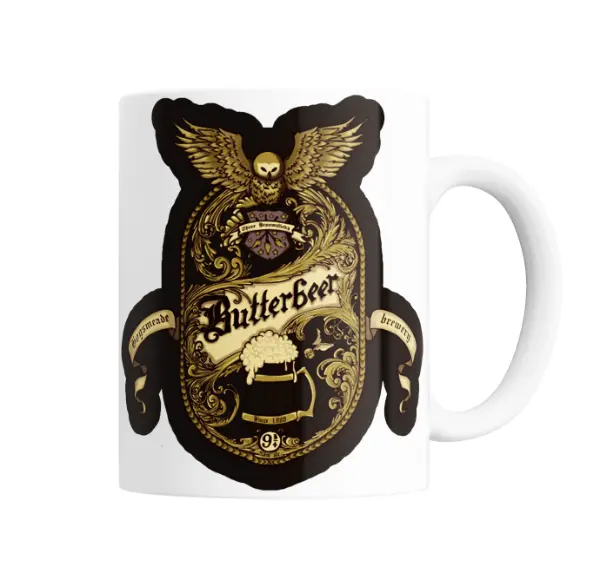 Taza de Cerámica Harry Potter Butterbeer Cerveza de Manteca