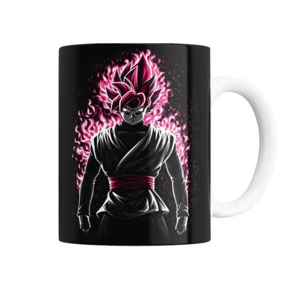 Taza de Cerámica Dragon Ball Goku Black Rose