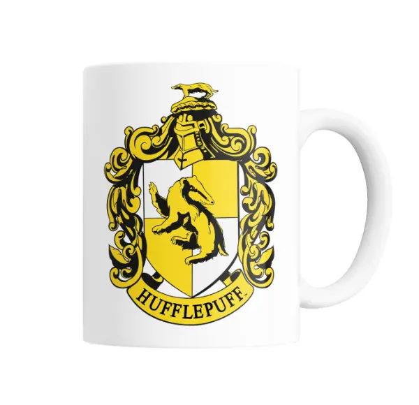 Taza de Cerámica Harry Potter Escudo Hufflepuff