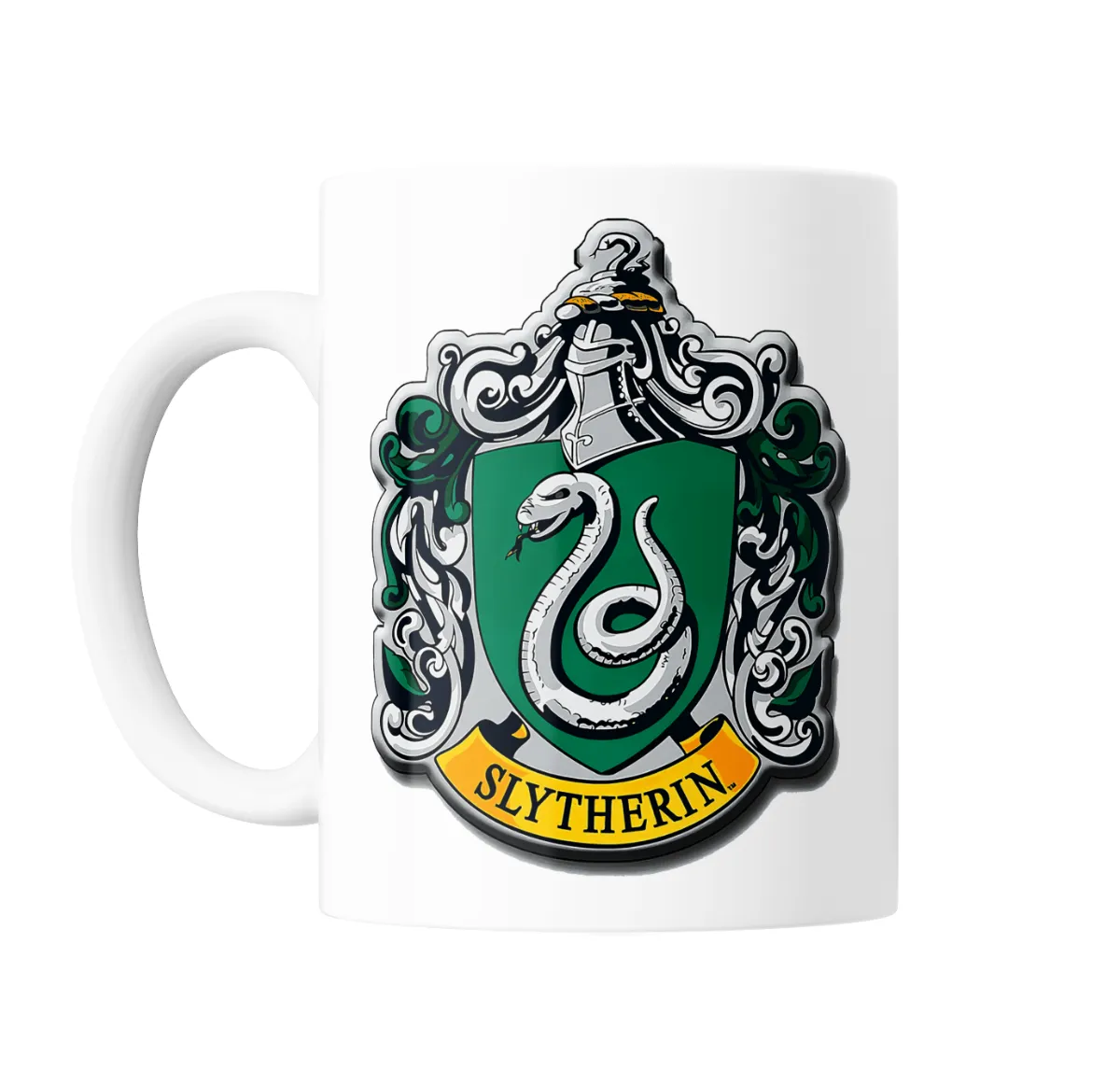 Taza de Cerámica Harry Potter Escudo Slytherin - vista 2