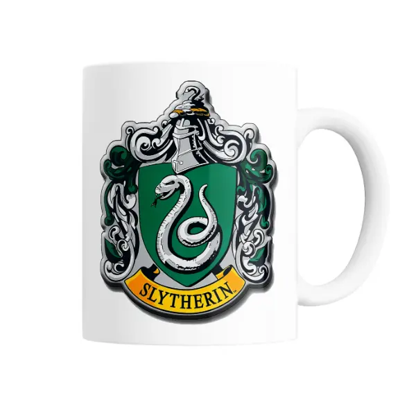 Taza de Cerámica Harry Potter Escudo Slytherin