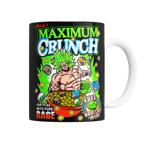 Taza de Cerámica Dragon Ball Broly Maximum Crunch