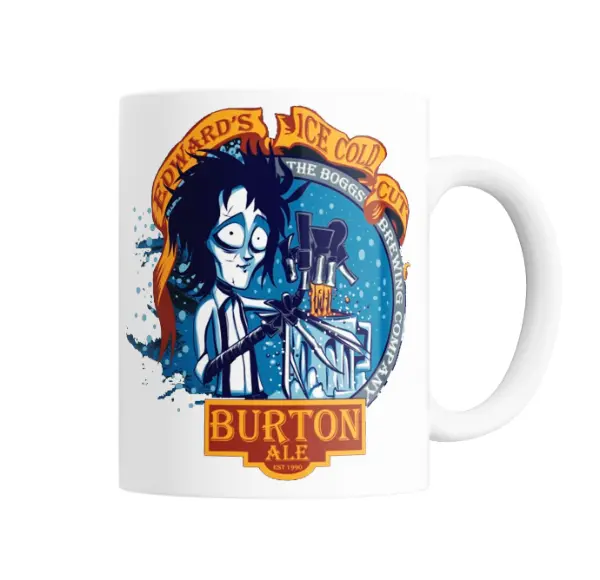 Taza de Cerámica Joven Manos de Tijera Burton Ale