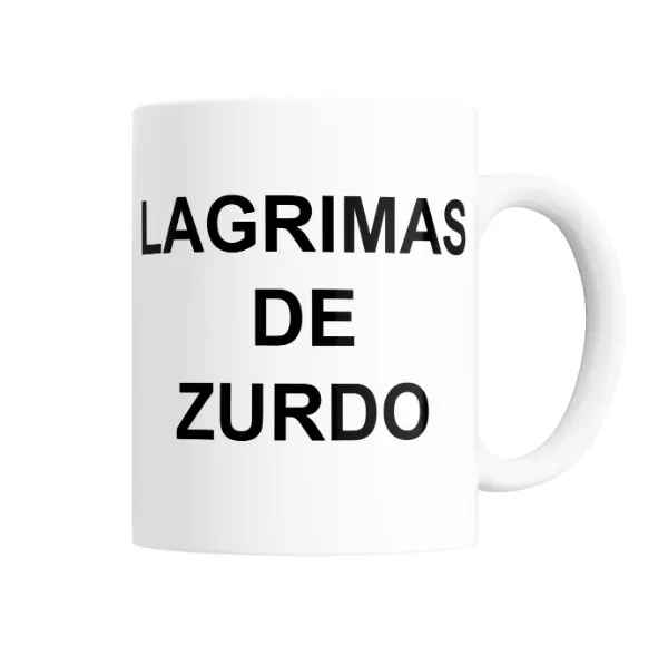 Taza de Cerámica Lágrimas de Zurdo