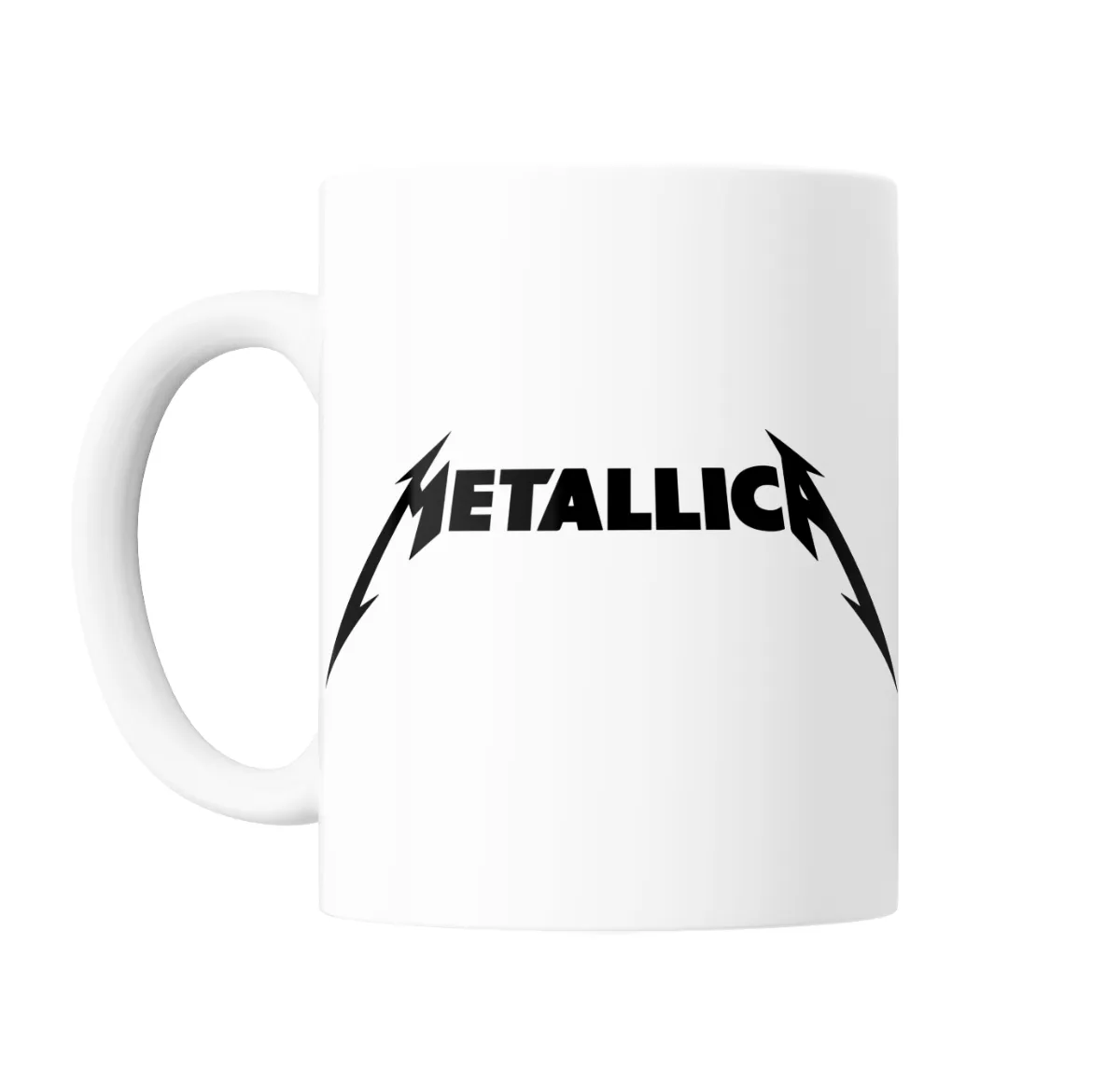 Taza de Cerámica Metallica Logo - vista 2