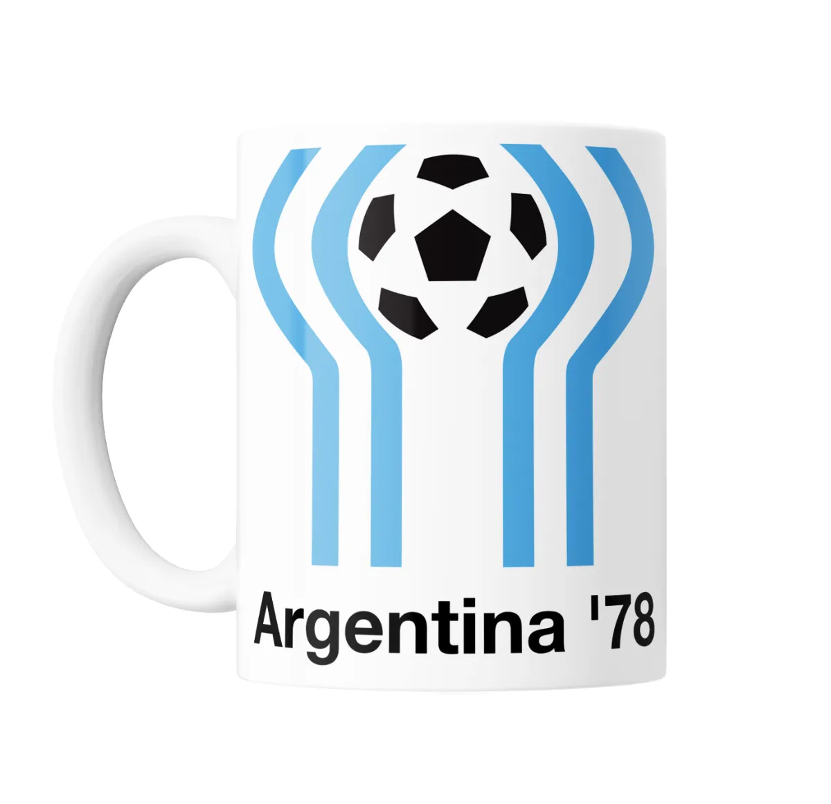 Taza de Cerámica Mundial Argentina 78 - vista 2