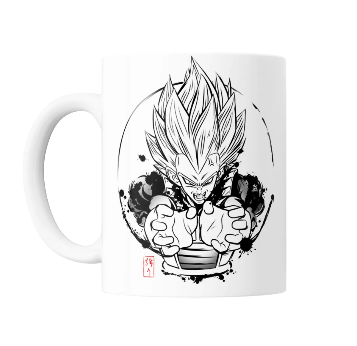 Taza de Cerámica Dragon Ball Vegeta Ataque Ki - vista 2