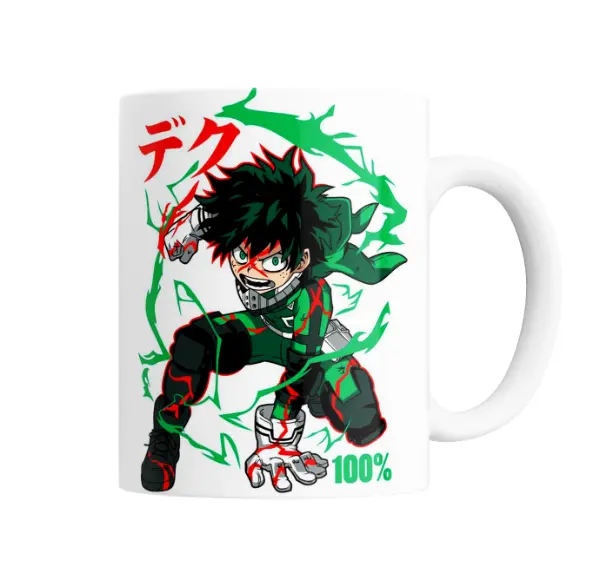 Taza de Cerámica My Hero Academia Deku 100%
