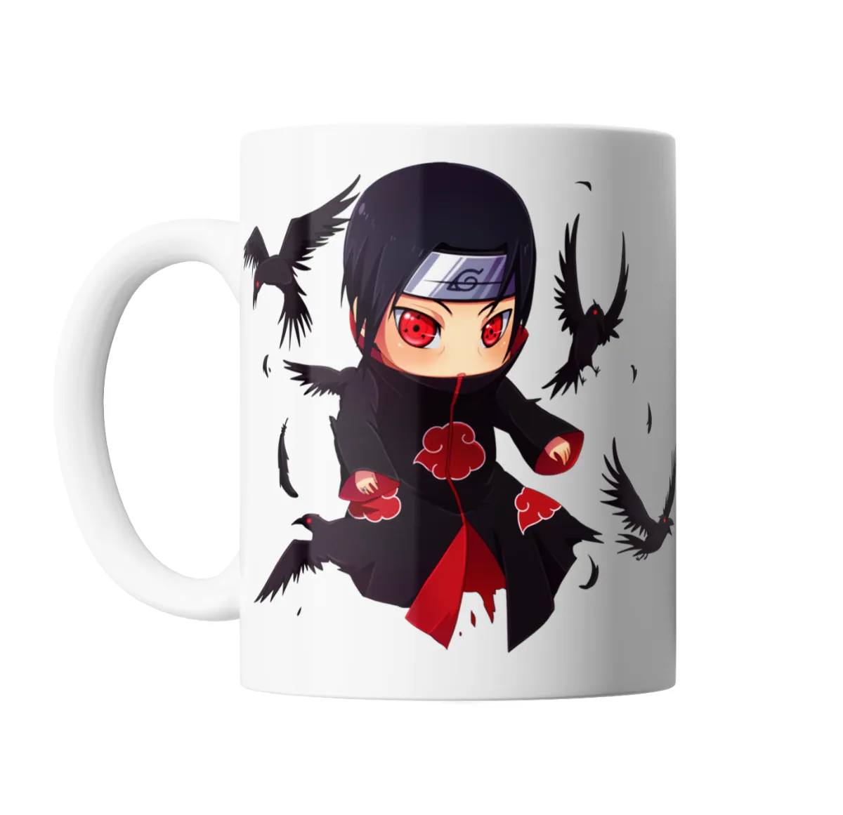 Taza de Cerámica Naruto Itachi Uchiha Chibi Akatsuki - vista 2