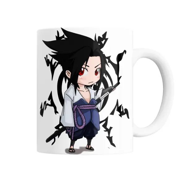 Taza de Cerámica Naruto Sasuke Chibi