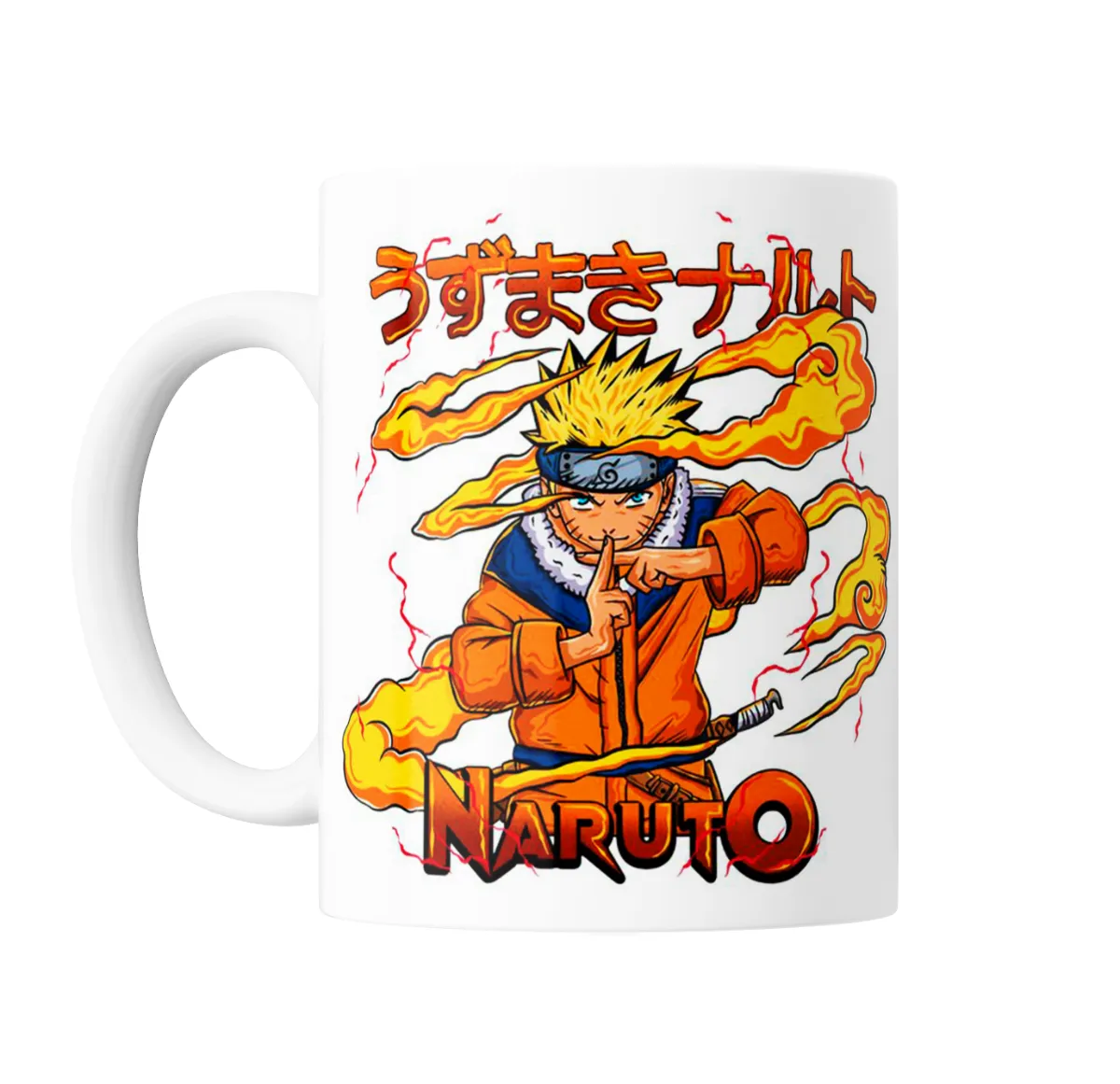 Taza de Cerámica Naruto Uzumaki Modo Kurama - vista 2