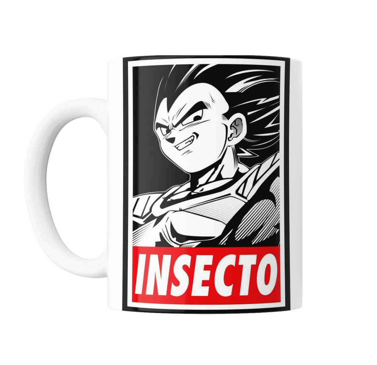 Taza de Cerámica Dragon Ball Vegeta Insecto - vista 2