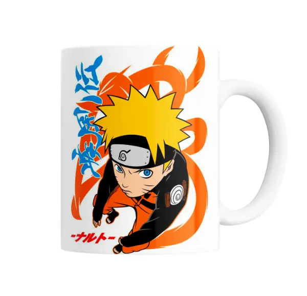 Taza de Cerámica Naruto Uzumaki Modo Kurama