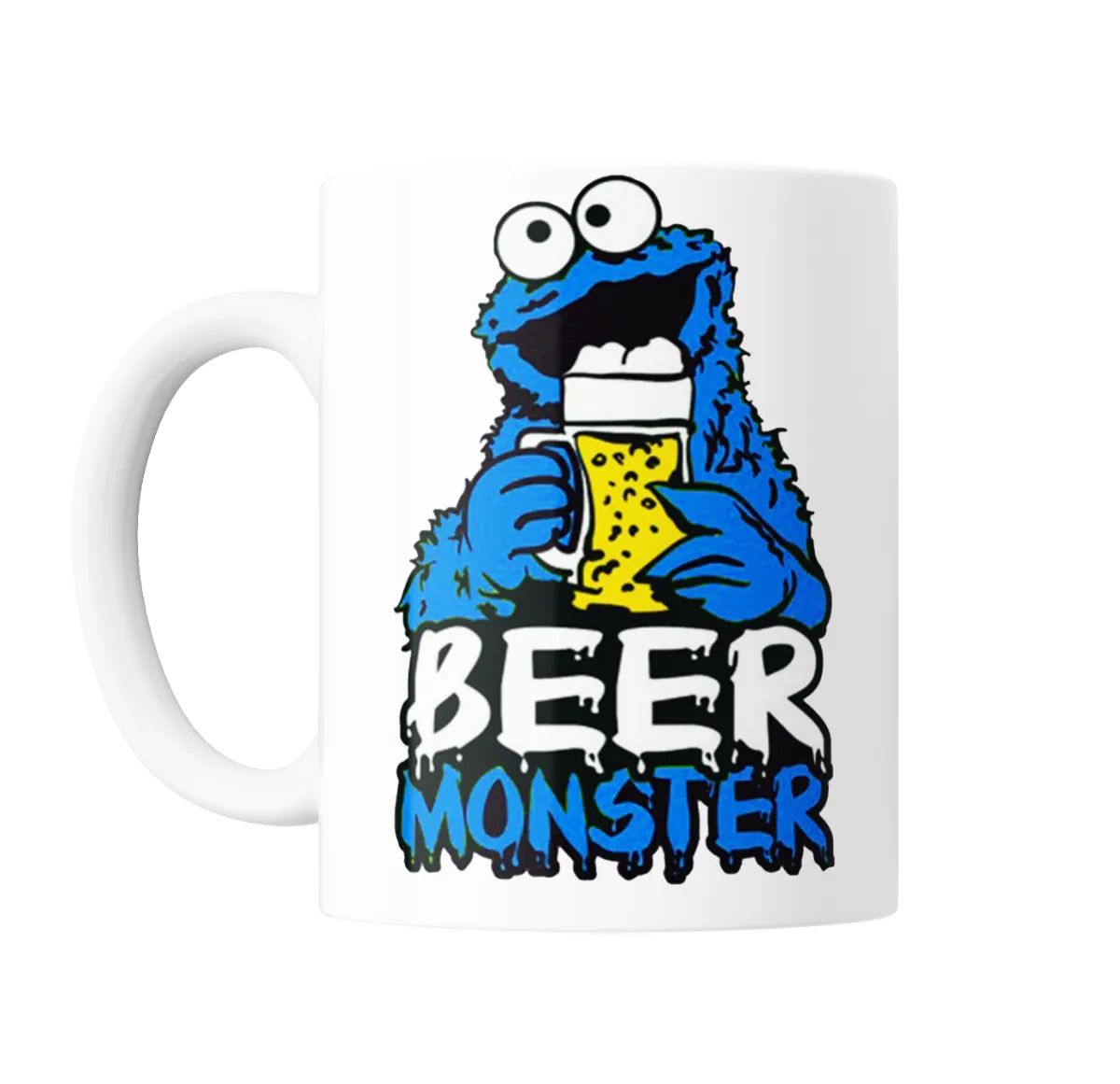 Taza de Cerámica Plaza Sésamo Monstruo de las Galletas Beer Monster - vista 2