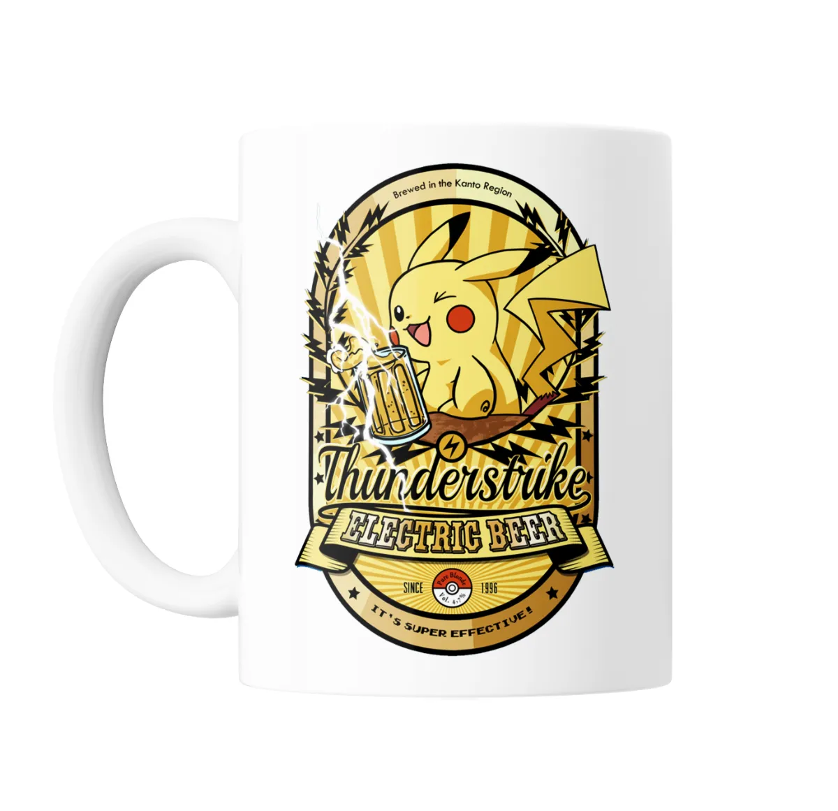 Taza de Cerámica Pokemon Pikachu Electric Beer - vista 2