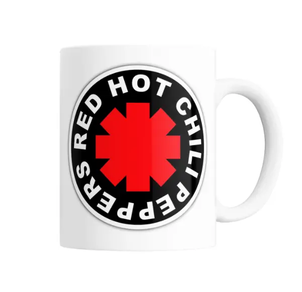 Taza de Cerámica Red Hot Chili Peppers Logo