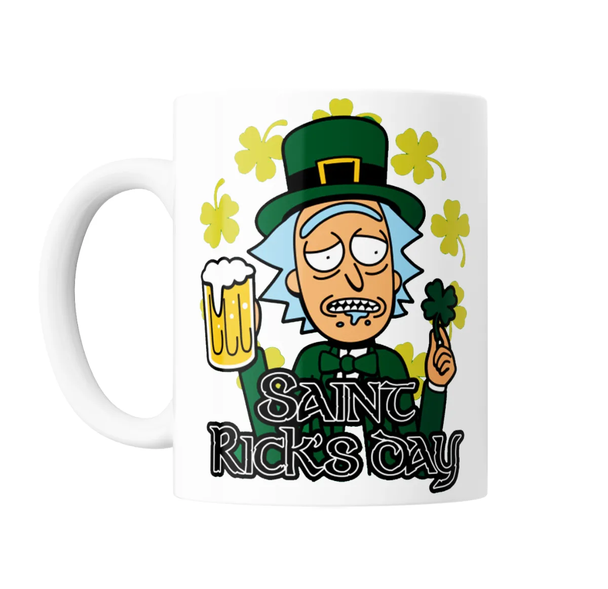 Taza de Cerámica Rick and Morty Saint Rick's Day - vista 2