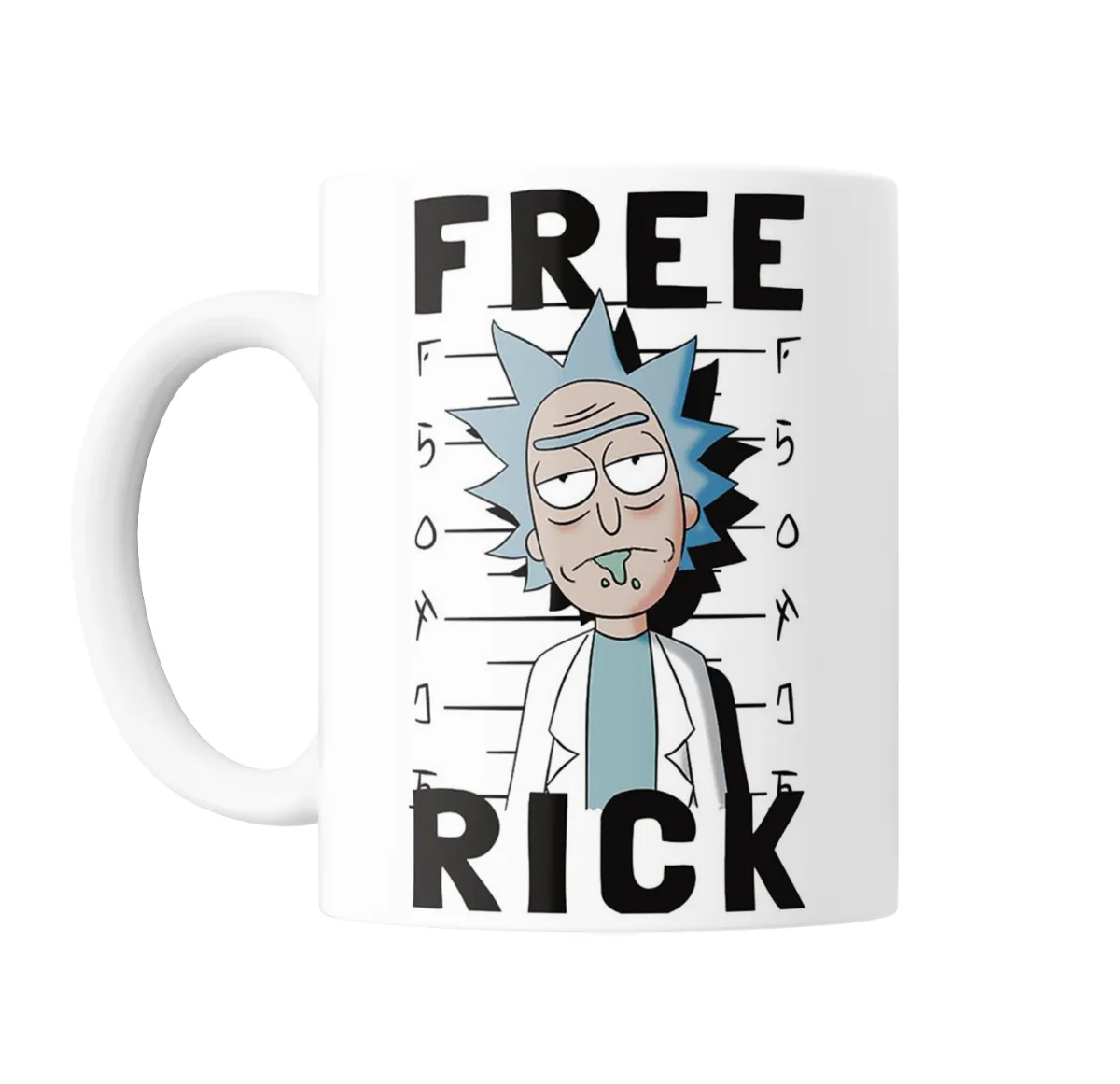 Taza de Cerámica Rick and Morty Free Rick - vista 2