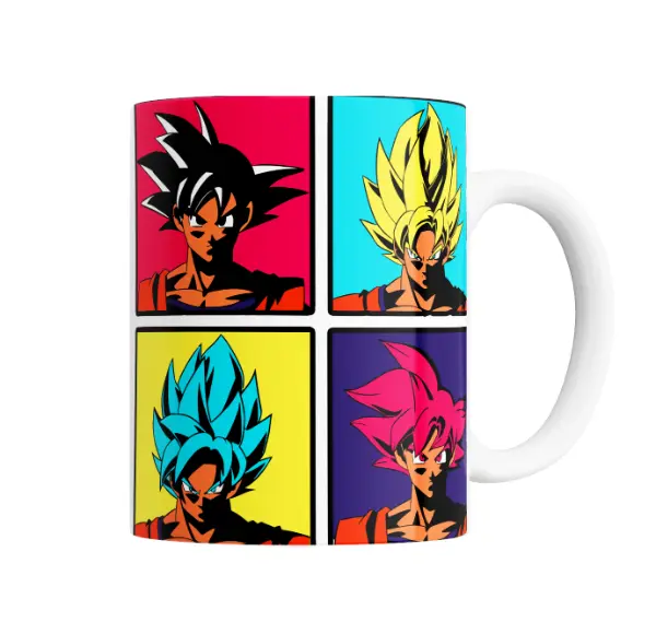 Taza de Cerámica Dragon Ball Goku Pop Art